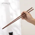 42cm Chopsticks lo mein fried iron wooden/bamboo chopsticks anti-scald hot pot chopsticks chinese chopstick
