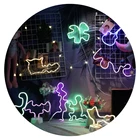 DIY Any Modelling Flex Strip Table Bedroom Decoration Led Flexible Folding Neon Light