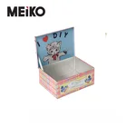 Custom Wedding Gift Rectangle Box Candy Tin Storage Metal Tin Box
