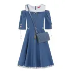 2020South Korea Spring Summer Girl Princess Dress Kids Pink Lace Dresses Cute Children Wear