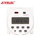 LCD Power Digital 12V 24V 110V 220V AC DC 7 Days Programmable Timer Time Switch CN101A