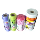 virgin 100% LDPE/HDPE colored plastic garbage bags custom rubbish bags