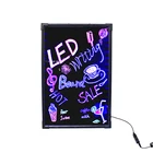 New led technology writing board Ulta-thin advertising drawing tablet