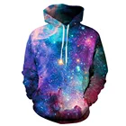 Printed Hoodies Custom Mens 3D Printed Pullover Hoodies All Over Printing Polyester Hooded Sweatshirts Men's Hoodies