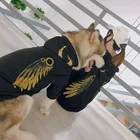 Pet Hoodie Wings embroidery Match Owner and Dog Pet Clothes matching dog and human clothes