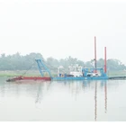 Fully hydraulic cutter suction dredges for underwater sediment dredging