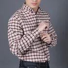Custom Latest Casual Shirts Men'S Printed Design Casual Cotton Clothes Formal Plus+Size+Shirts+ For Men Long Sleeve