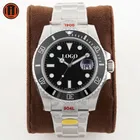 Sports Watch Noob V10 Version Luminous Sports Super 3135 Movement 904L Steel Hulk Submarine Watch