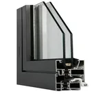 Window Profiles Low Price Aluminium Extrusion Profiles 1.6mm Thickness Profiles