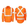 2019 High Visibility Work Shirt Reflective New Model T Shirts For Men Safety Uniform Polo T Shirts work polo