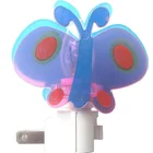 Butterfly night light UL ETL CE listed on-off switch led light
