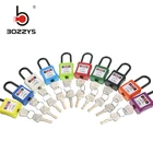 38MM Steel Shackle Safety Padlock with master keys for Industrial equipment lock out