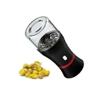 Smoking Metal Grinder Weed Tobacco Grinder Accessories Smoking With Glass Chamber