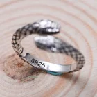 Jewellery Snake Snake Silver Jewellery Rings Engraved Antique Thai Silver Jewellery Snake Shaped Rings