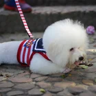 Wholesale Custom Adjustable Reversible No Pull Soft Pet Dog Vest Harness And Leash