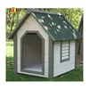 Wholesale eco-friendly outdoor wooden modern dog house with window blinds