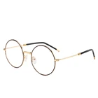 Fashion Reading Optical Frame Oversized Metal Round Acetatel Plain Glasses Wholesale Women Ornament