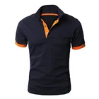 Summer Short Sleeve Custom Casual Top Youth Solid Color Undershirt Polo Men's Blank T shirts