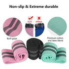 Logo Customization Resistance Custom Logo Elastic Soft Resistance Band For Booty Glutes 1 Hip Band Circle