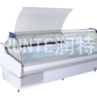 Stainless steel meat display showcase/meat refrigerator/meat display cooler