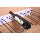 Wall Mounted Metal Wine Rack Wine Bottle Display Rack Amazing wine display wall