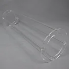 All size Clear quartz wafer carrier quartz boat