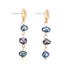 Irregular Natural Pearl Dangle Earrings Jewelry Pearls Beaded Drop Earrings For Women Girls