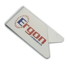 wholesale cheap custom logo stainless steel metal paper clip