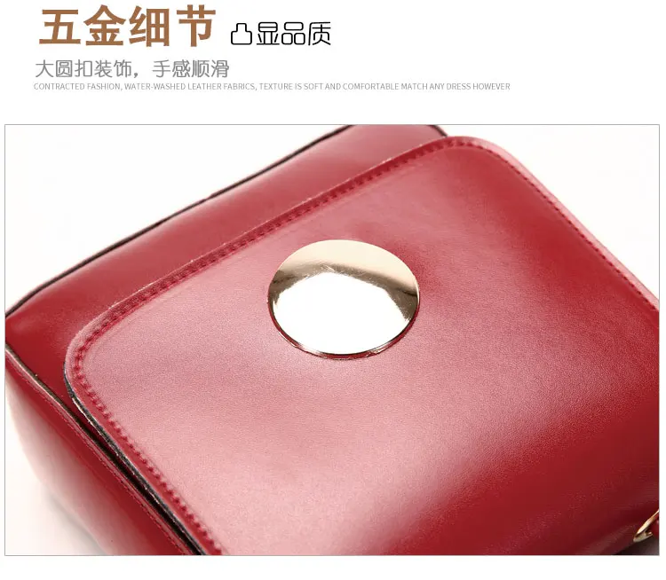 hot selling pu leather small crossbody single shoulder handbags