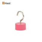 Dia.45mm neodymium pot magnet magnet holder magnetic pots with red rubber cover