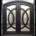Modern Design Wrought Iron Front Door Security Door