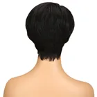 factory inventory pixie cut human hair short human hair wig 100% virgin pixie human hair wigs for black women