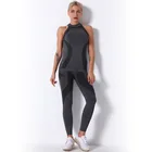 Women Top And Leggings 2020 Women Seamless Top And Leggings Set Gym Wear Yoga Set Women