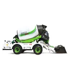Graphic Customization Self-feeding Automatic Feeding Auto Mini Truck Charging Self Loading Foam Concrete Mixer