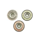 Jeans Buttons Buttons Custom Logo Cloth Clothing 15mm 17mm 18mm 20mm Embossed Vintage Denim Jeans Buttons For Jeans