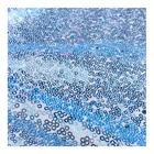 Wholesale Classic Embroidery Tulle Mesh 3MM Sequin Fabric For Dress