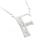 Sterling silver 925 English letter necklace, customized belongs to your unique special letter