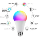 Amazon hot selling Smart led Wifi Bulb 9W RGB Compatible With Alexa and Google Assistant lighting rgb led bulb color change