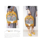 School Backpack Custom Shape Women School Pu Leather Animal Backpack Ita_Bag_Custom Lady Bag Pins Display Ita Pin Bags