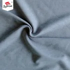 Shaoxing textiles polyester spandex cotton terry recycled fleece fabric for garment