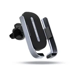 10W Alu Alloy QI Car Phone Holder Wireless Charger