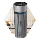 TVOC センサー人気 HEPA + 活性炭フィルター 99.9% 防塵削除ポータブルカー空気清浄機