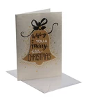 Holiday Handmade Cards Customized Printed Merry Christmas Greeting