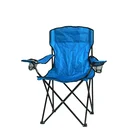 Folding Chair Metal Folding Chair Adjustable Height Compact Ultralight Portable Metal Folding Camp Chair