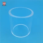 Laboratory Silicon Dioxide Vycor Optical Quartz Glass Tube