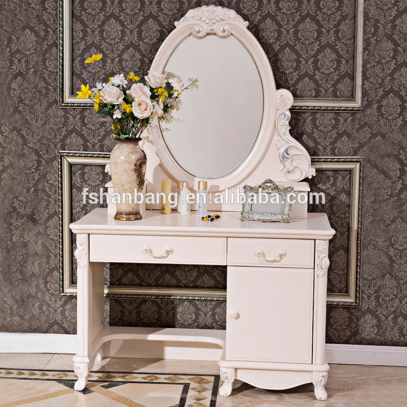 French  Style Hand carved design 4 Door  White MDF wooden clothes bedroom cabinet