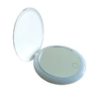 Mirror For MINI Led Makeup Pocket Mirror With Led Light For Girl