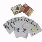 Casino Poker Custom Printed High Quality Playing Cards Awesome 300gsm Black Core Paper Casino Poker Cards