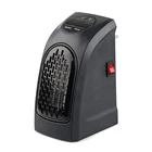 350W Portable Wall-Outlet Electric Handier Fan Heater, Home Warm Air Blower, Room Electric Radiator Fan Warmer