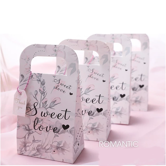 fsc custom handmade wedding gift paper bag candy